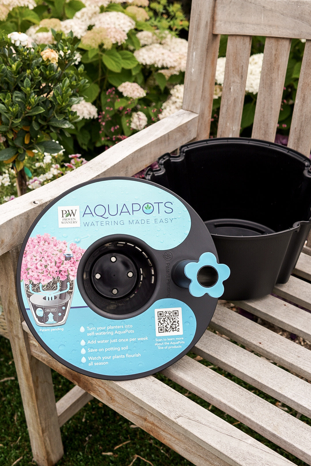 self watering plant pot insert PW AquaPots® Lite Insert