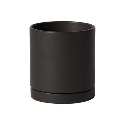 Romey Pot 4", Black