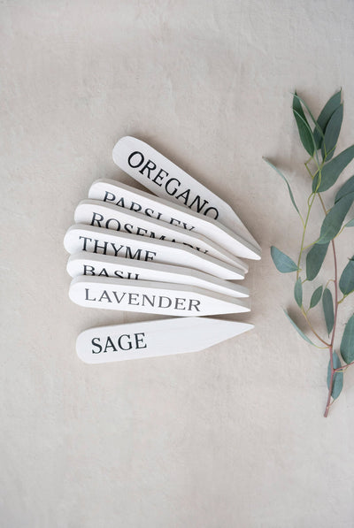 Paulownia Wood Herb Garden Markers