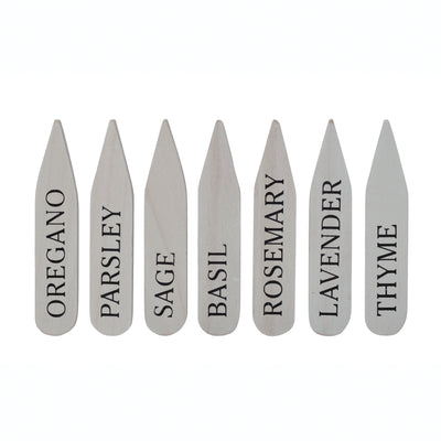 Paulownia Wood Herb Garden Markers