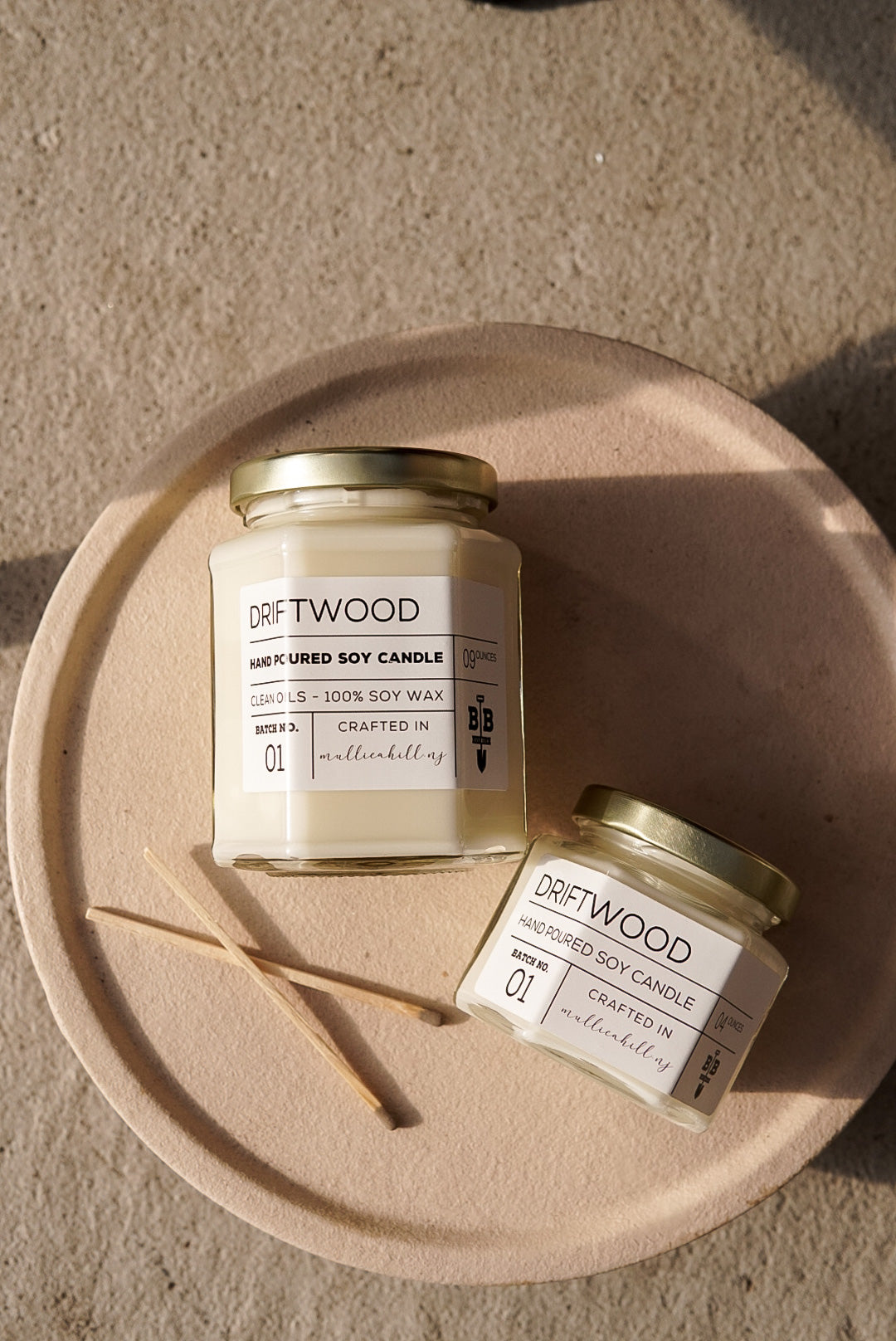 04 Ounce Driftwood Candle