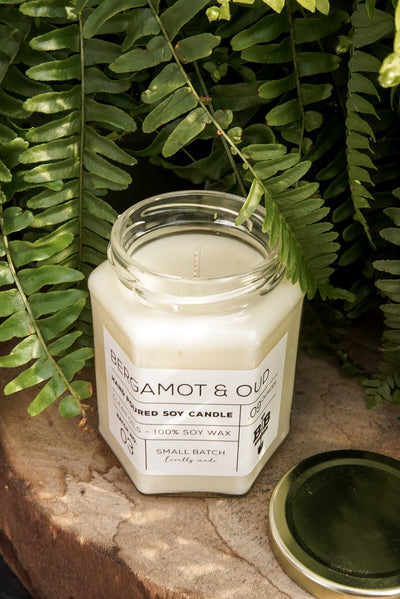 09 Ounce Bergamot & Oud Candle