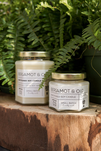 09 Ounce Bergamot & Oud Candle