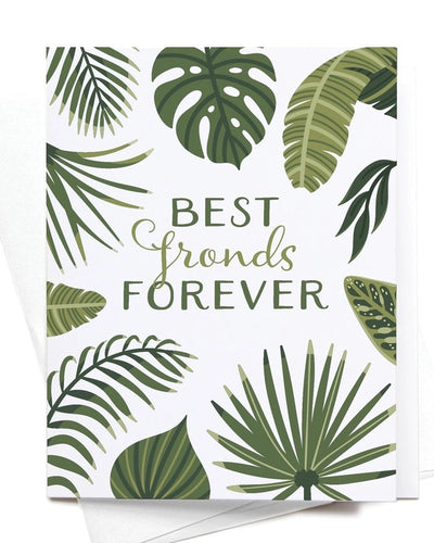 Best Fronds Forever Greeting Card