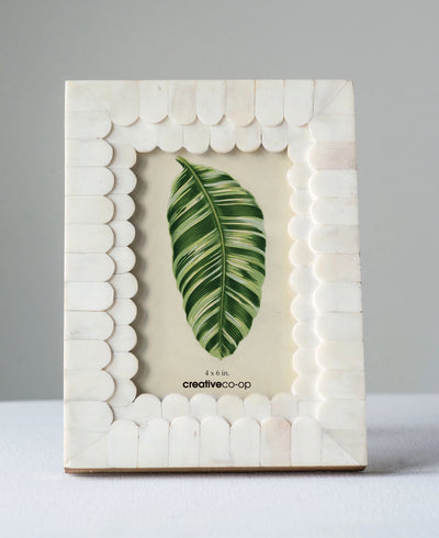 Bone Photo Frame (4" x 6")