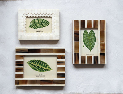 Bone Photo Frame (4" x 6")
