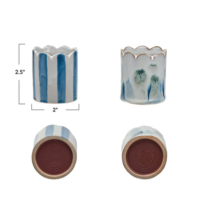 Stoneware Matchstick Holder w/ Striker