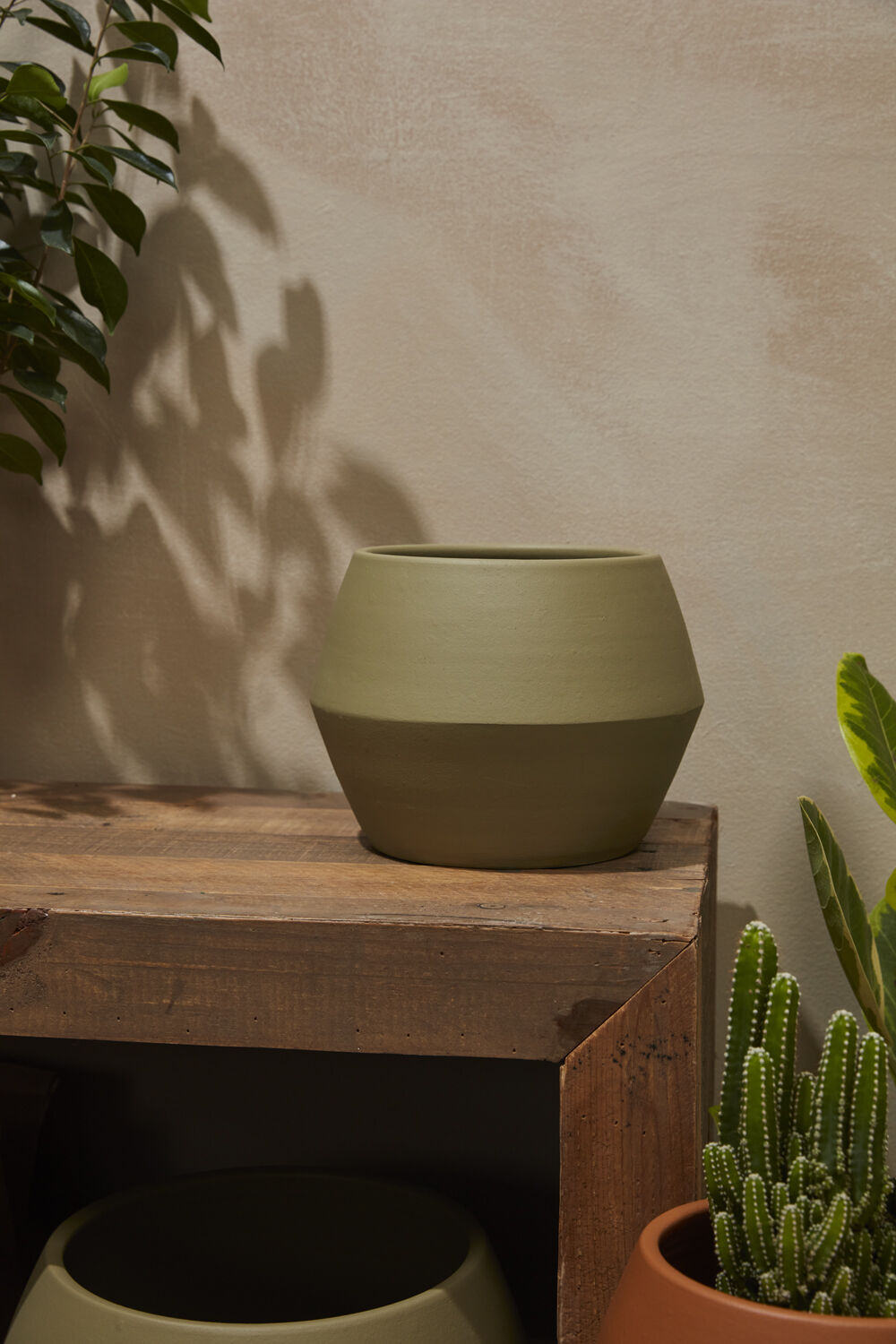 Green Hydra Pot, 6"