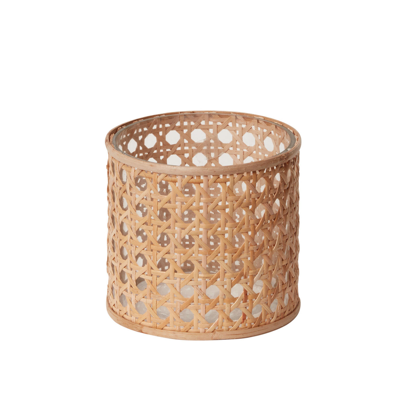 Stanza Cane Wrapped Vase, Small
