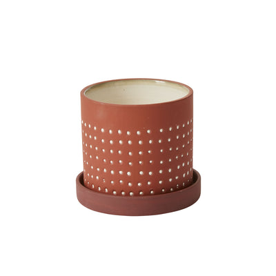 Brown Salamanca Pot, 4.5"