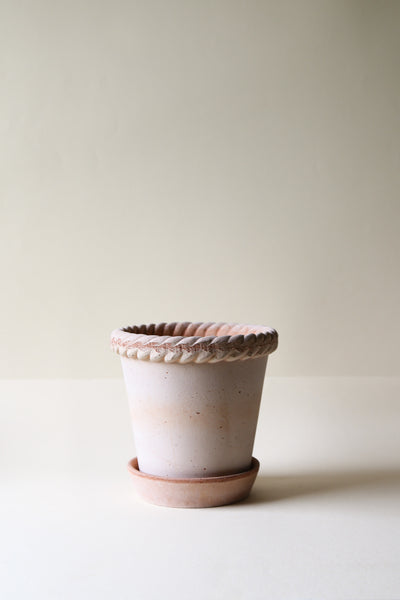 Bergs Emilia Terracotta Pot, Rosa, 16cm (6.3")