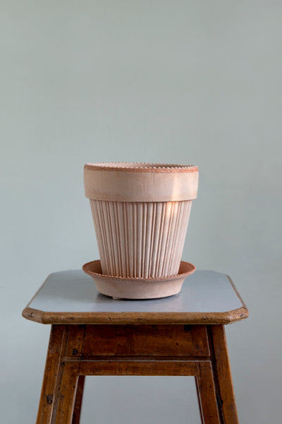 Bergs Simona Terracotta Pot, Rosa, 16cm (6.3")