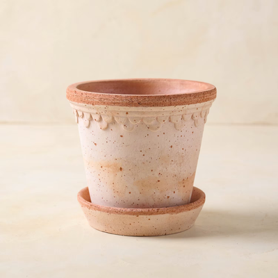 Bergs Københavner Terracotta Pot, Rosa, 16cm (6.3")