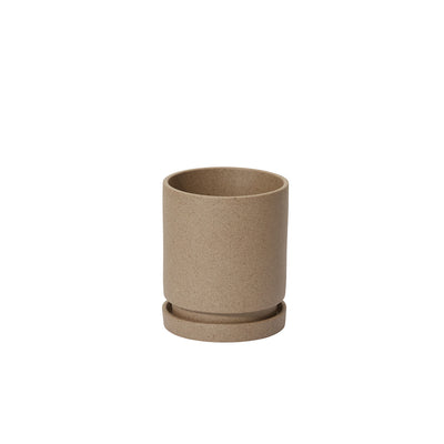 Tan Imogen Pot, 4.5"