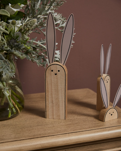 Trixie Wood Bunny, Large