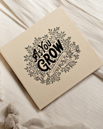 As You Grow: A Modern Memory Book for Baby