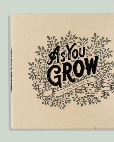 As You Grow: A Modern Memory Book for Baby