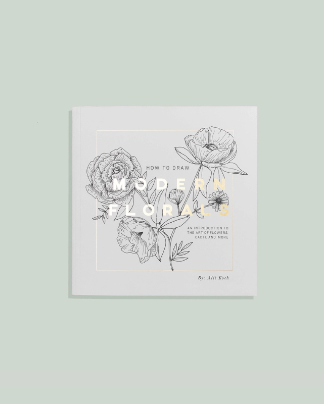 How to Draw: Modern Florals