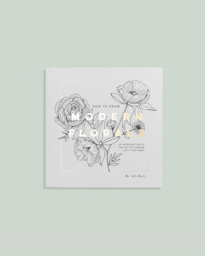 How to Draw: Modern Florals