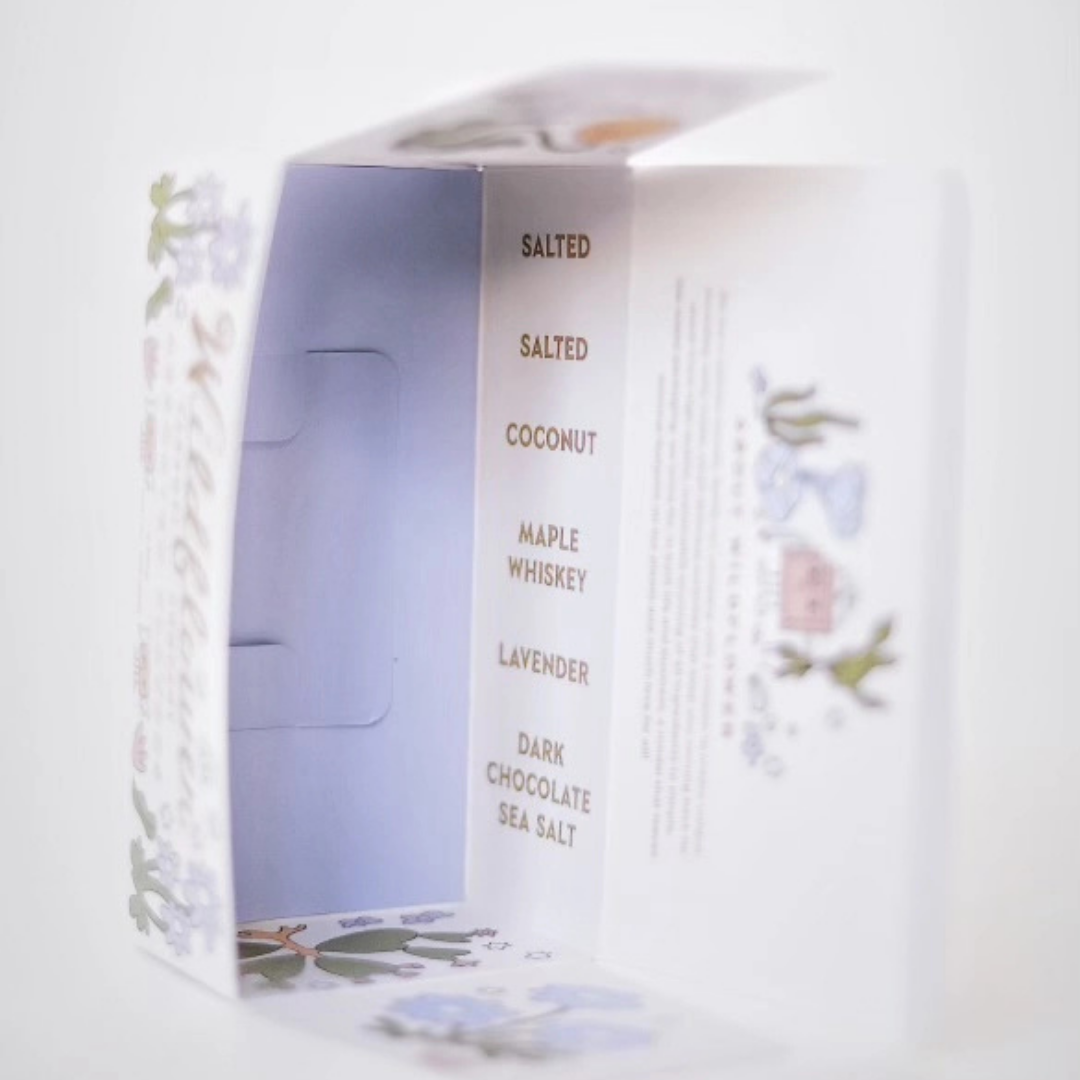 Wildflower Caramel Co. Assorted 6 Piece Box
