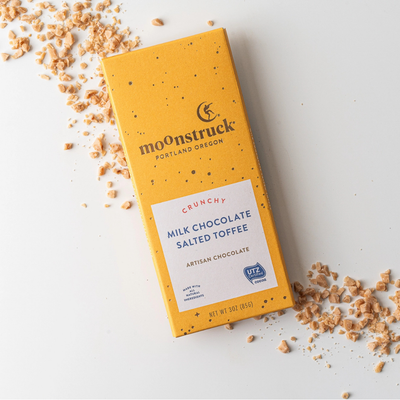 Moonstruck Crunchy Milk Salted Toffee Bar