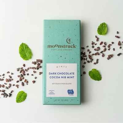 Moonstruck Minty Dark Chocolate Bar