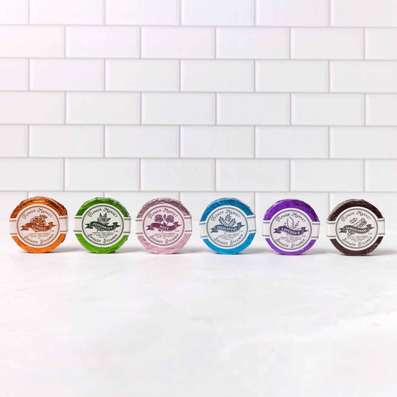 123 Farm Aromatherapy Shower Steamers Set