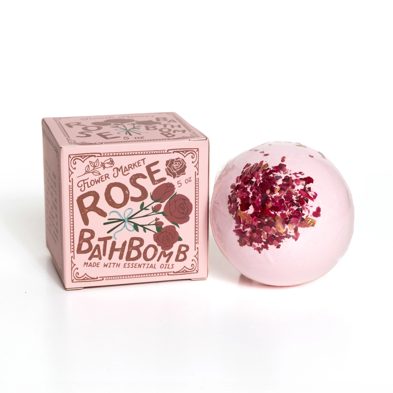 123 Farm Rose Bath Bomb