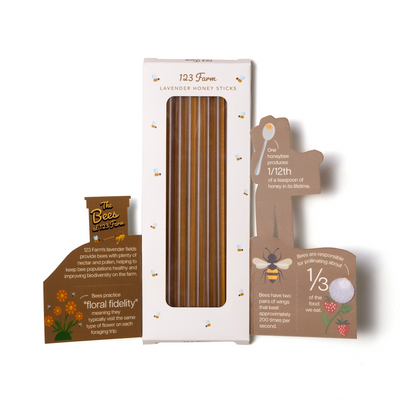123 Farm Lavender Honey Sticks