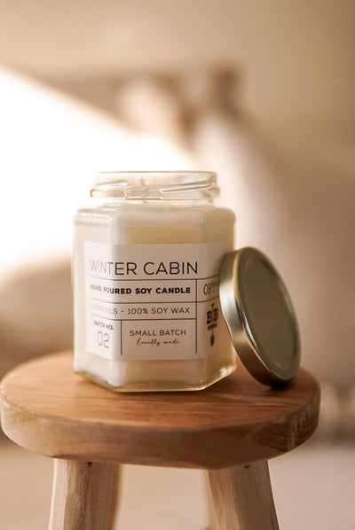 09 Ounce Winter Cabin Candle