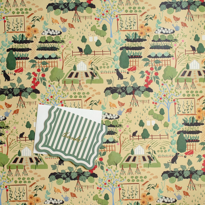 Veggie Garden Gift Wrap
