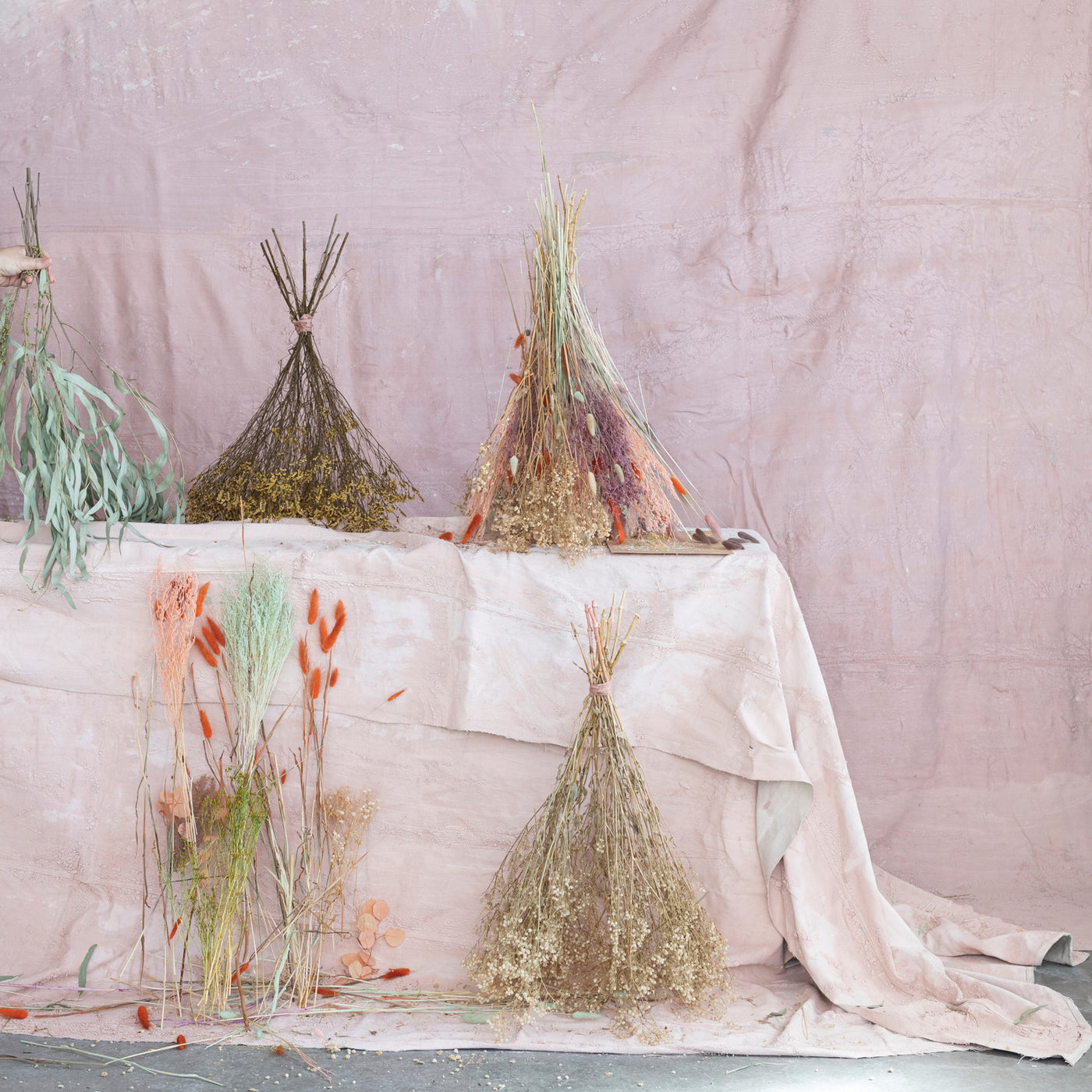Dried Natural Eucalyptus Bunch