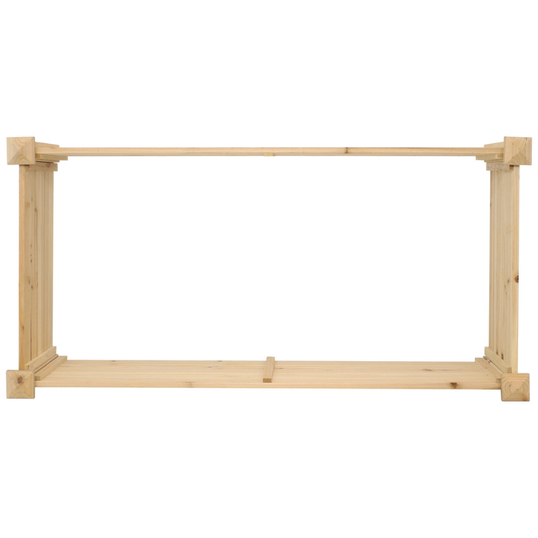 Rectangular Wood Raised Garden Bed - 24" x 48”