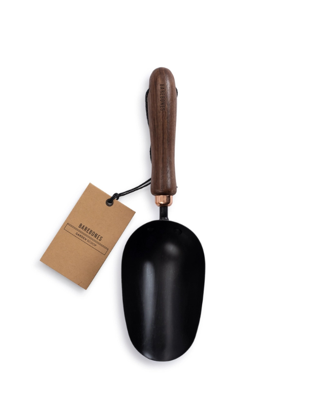 Barebones Garden Scoop, Black