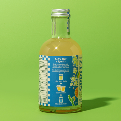 Mixly Elderflower Mint Spritz Mixer