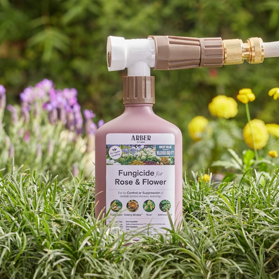 garden fungicide spray Arber Fungicide For Rose & Flower 16oz Spray – Bast Brothers Garden Center