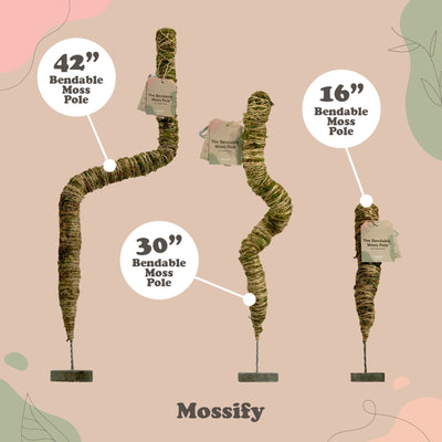 Mossify 30" Bendable Moss Pole