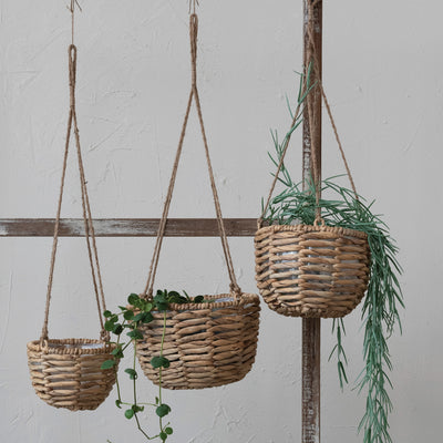 Hanging Water Hyacinth Planter, Small