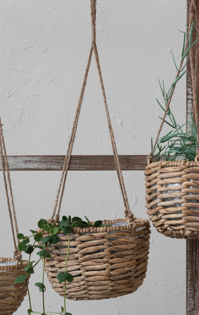 Hanging Water Hyacinth Planter, Medium