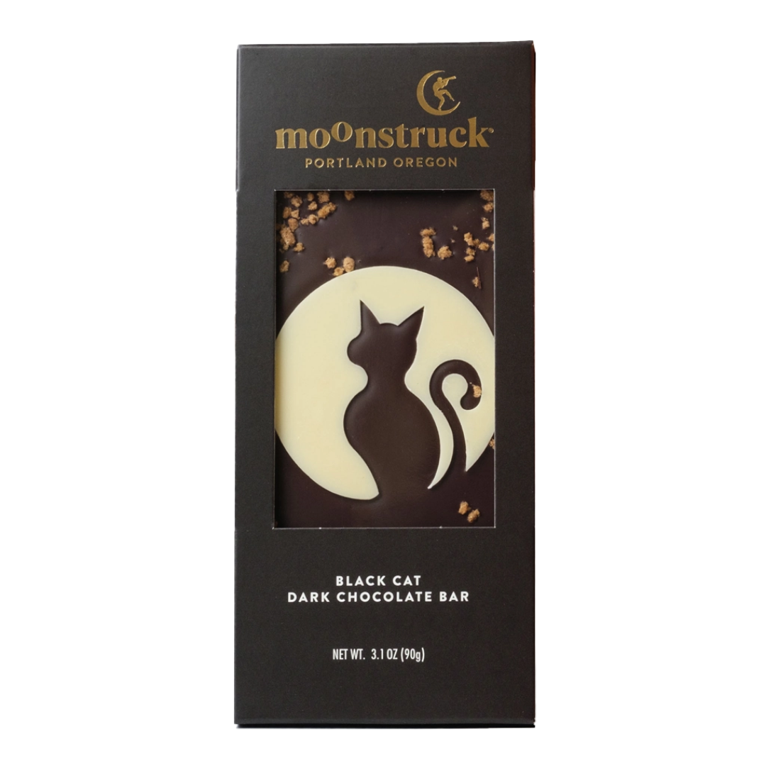 Moonstruck Black Cat Dark Chocolate Bar