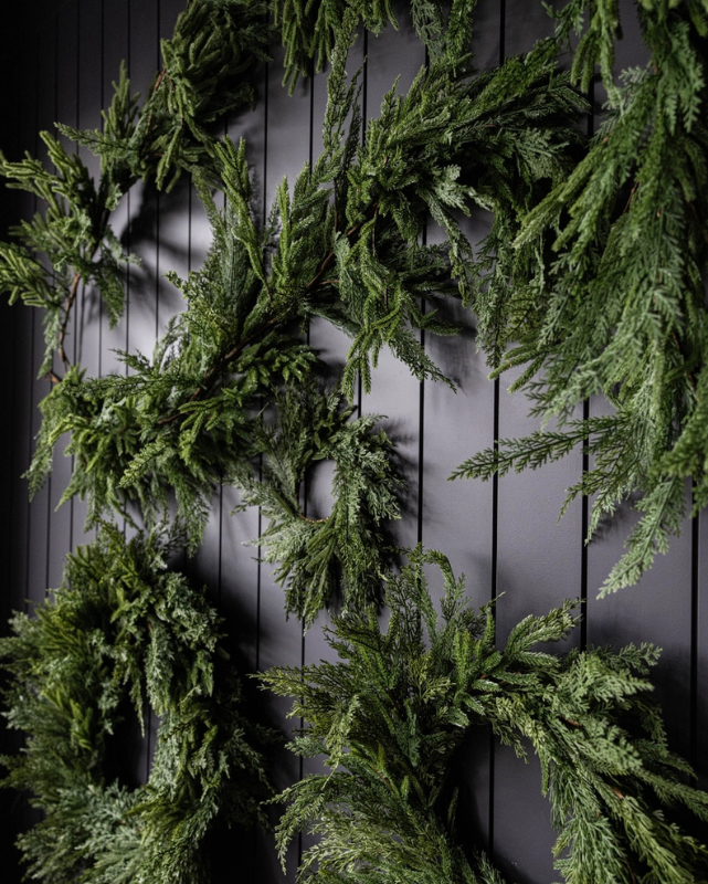 24" Norfolk & Cypress Mixed Real Touch Wreath