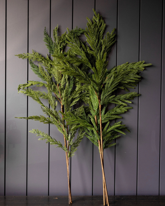 31" Norfolk Pine Real Touch Christmas Stem