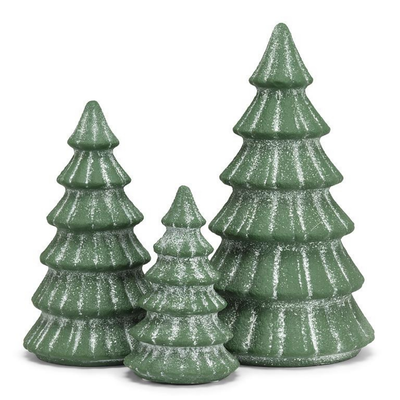 Small Snowy Evergreen Tree