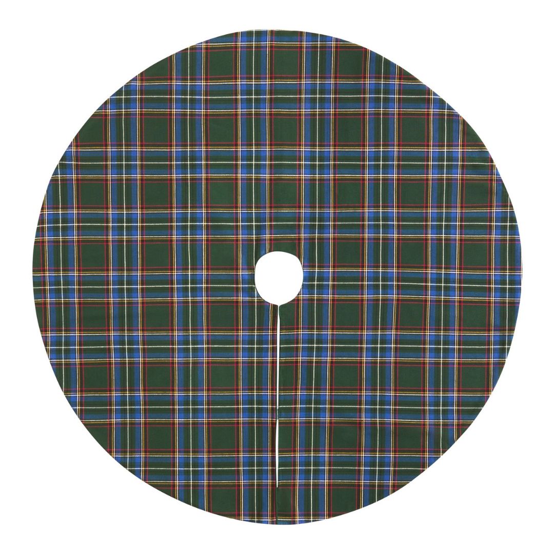 Stowe Tartan Plaid Christmas Tree Skirt