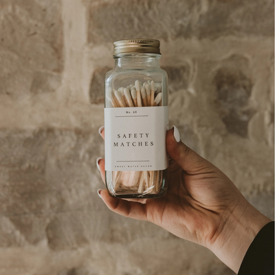 Safety Matches, White Tip