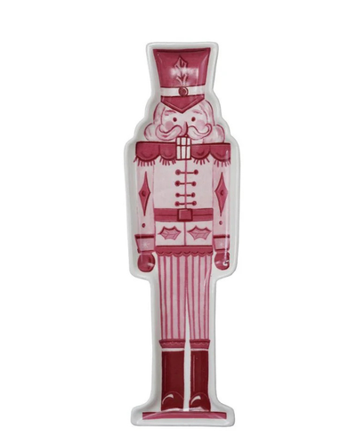 Stoneware Nutcracker Shaped Plate