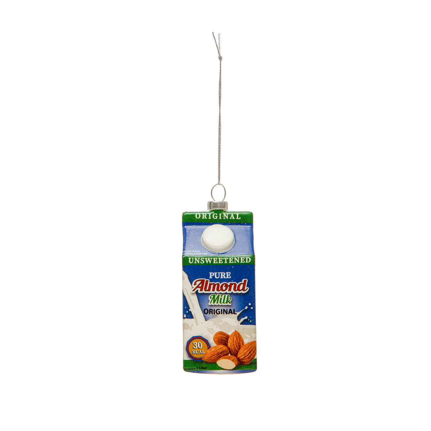Glass Almond Milk Ornament