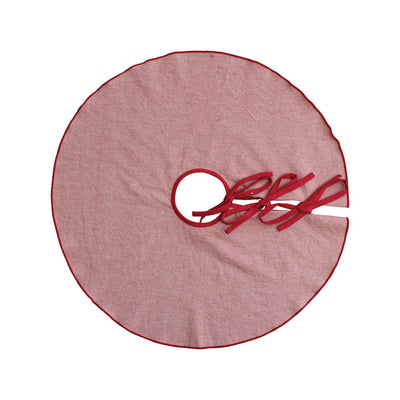 24" Round Woven Cotton Tree