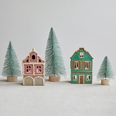 Stoneware House, Pink