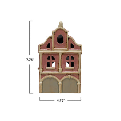 Stoneware House, Pink